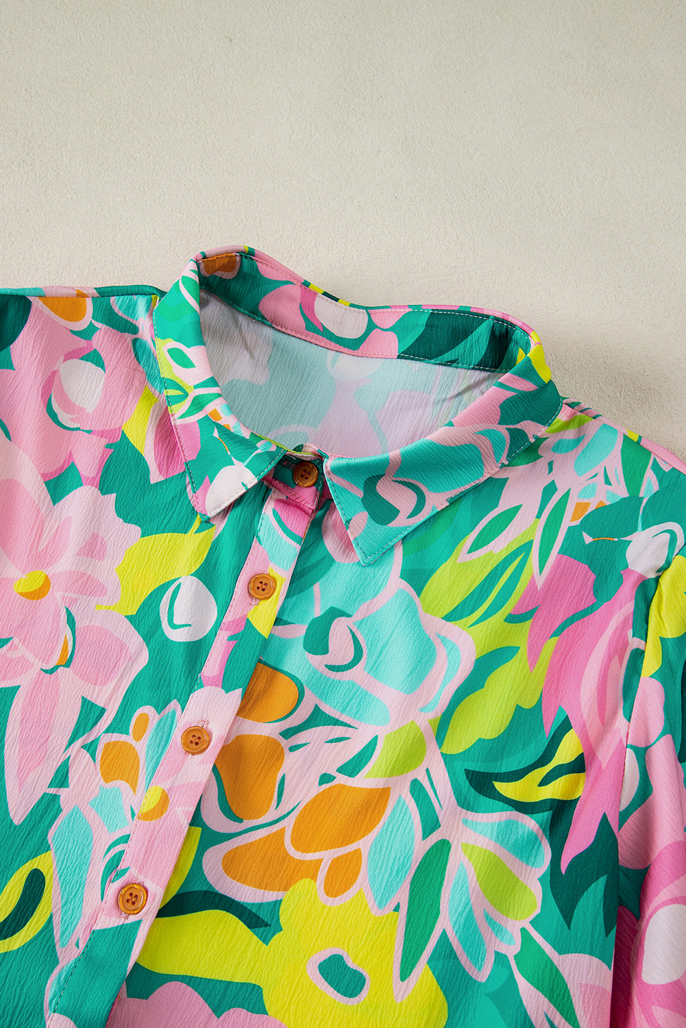 Floral Puff Sleeve Babydoll Dress