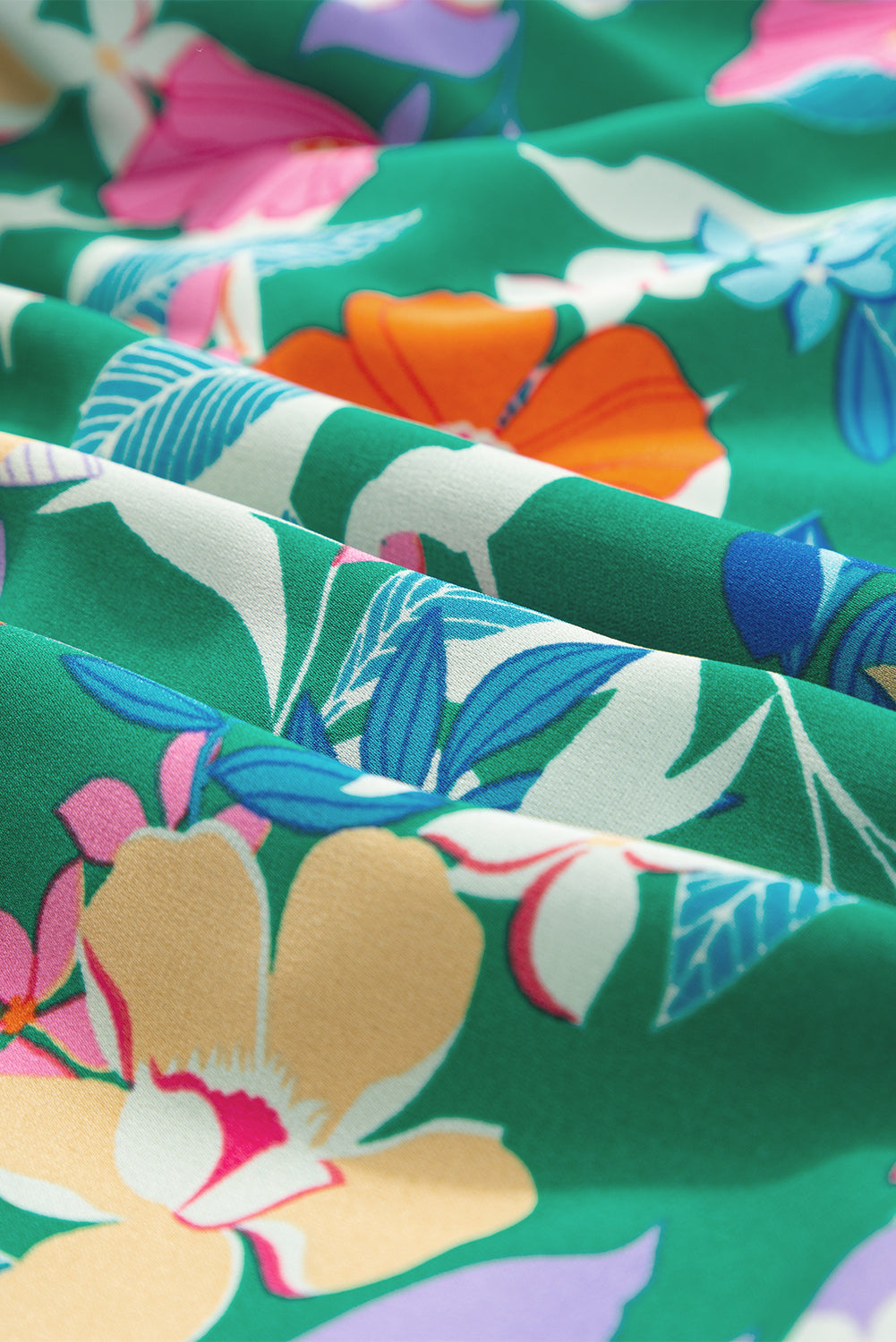 Floral Print Sleeveless Maxi Dresses